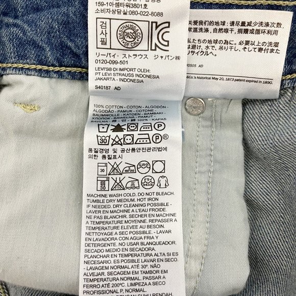 LEVI'S Denim Overalls - Size L - Picture 13 of 14